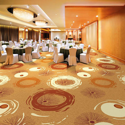 Polyester Achtergrond Axminster Floral Design Commercieel gedrukt tapijt met en Broadloom