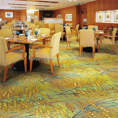 Tufted Nylon Printed Floral Pattern Carpet Tiles Kleine bestelling Verscheidenheid en duurzaamheid