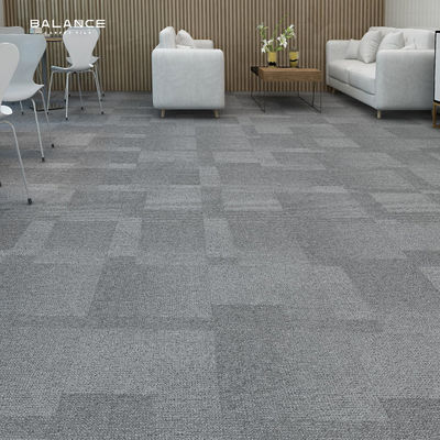50x50 Nylon dikke commerciële kantoor tapijttegels met meervoudige loopstapelconstructie