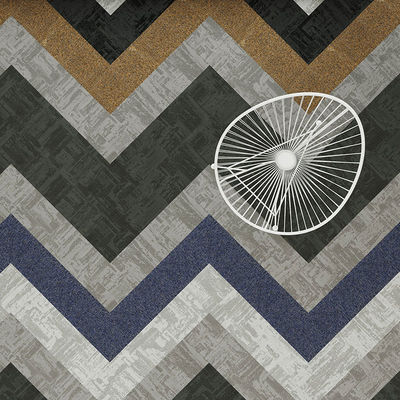 Nylon Loop Pile Modern Design Opvouwbaar tapijttegel voor kantoor woonkamer Hotel Huis