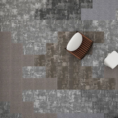 Nylon Loop Pile Modern Design Opvouwbaar tapijttegel voor kantoor woonkamer Hotel Huis