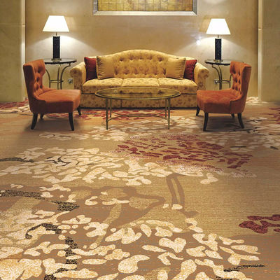 Custom Pattern Woven Wool Nylon tapijt voor slaapkamer woonkamer in Luxe Axminster Hotel