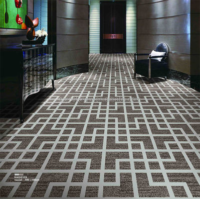 Custom Pattern Woven Wool Nylon tapijt voor slaapkamer woonkamer in Luxe Axminster Hotel