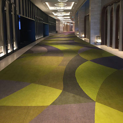 Commerciële kwaliteit 80% wol en 20% nylon Floral Axminster Wall to Wall Carpet Pattern