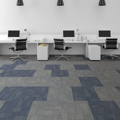 Portalen Waterdicht Nylon Vierkante of rechthoekige vorm PVC Modulair kantoor tapijt 50 * 50cm