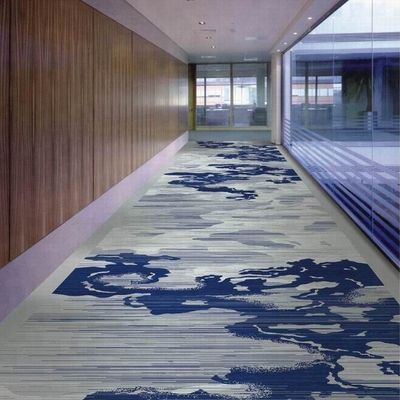 Hotel hal PET VRIENDLIG 100% Nz wol Axminster tapijt met luxe op maat gemaakte ontwerp