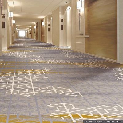 Luxe 5 sterren hotel lobby gang gang Axminster tapijt met 7 mm stapelhoogte