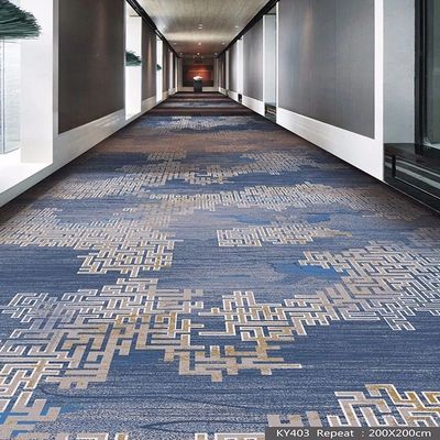 Luxe 5 sterren hotel lobby gang gang Axminster tapijt met 7 mm stapelhoogte
