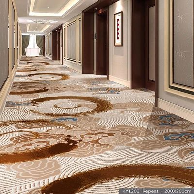 Luxe 5 sterren hotel lobby gang gang Axminster tapijt met 7 mm stapelhoogte