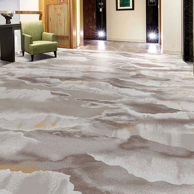 Kafee en eetkamer Hotelkamer tapijt breedloom nylon geprinte paarse moquette