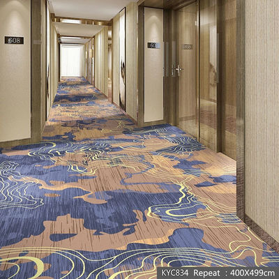 Kafee en eetkamer Hotelkamer tapijt breedloom nylon geprinte paarse moquette