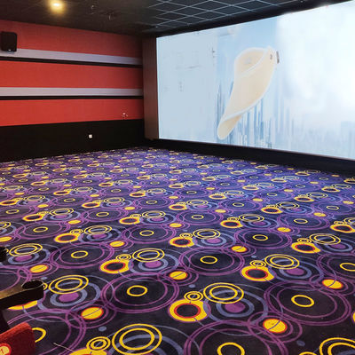 Machinaal vervaardigde Axminster tapijt voor bioscoop Banketzaal en wand tot muur tapijten