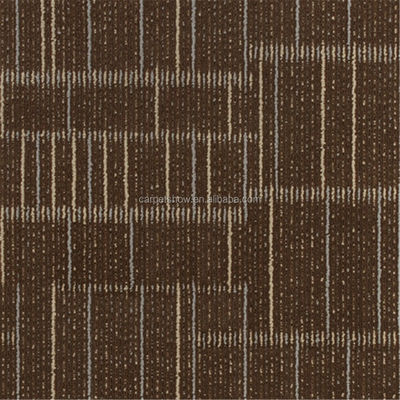 100% PP Stripe Design Office Carpet Tile BALANCE voor de commerciële sector van Maleisië