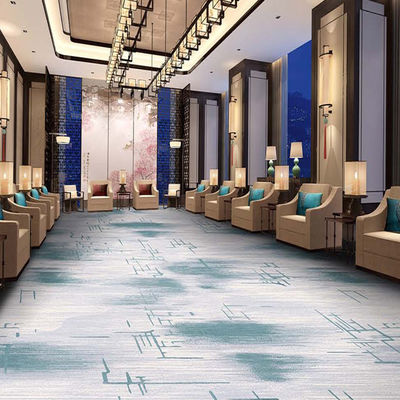 Gepersonaliseerd modern patroon gedrukt Axminster Hotel tapijt voor wand-op-wand fabricage