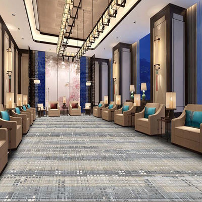 Gepersonaliseerd modern patroon gedrukt Axminster Hotel tapijt voor wand-op-wand fabricage