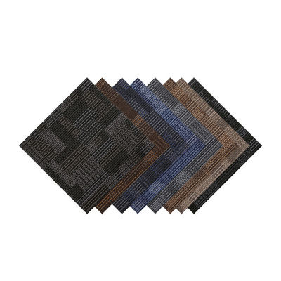 50x50 kantoor tapijttegels met handgemaakte Jacquard gedrukte patronen en anti-slip ontwerp