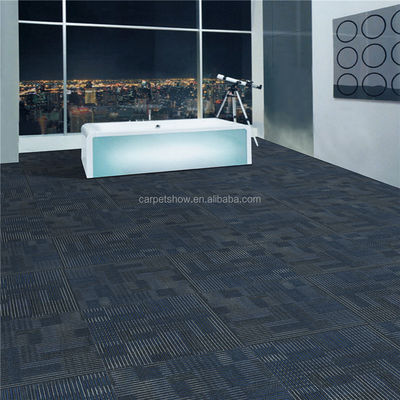 50x50 kantoor tapijttegels met handgemaakte Jacquard gedrukte patronen en anti-slip ontwerp