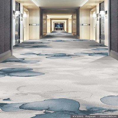 Vlekbestendig gestreepte binnen- en buiten tapijt voor hotelgangen en woonruimtes