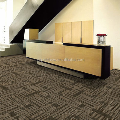 50*50cm Tufted Modern Office PP Carpet Tile met een prachtige kleur