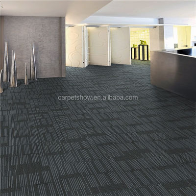 520 g/m2 Rib Style Carpet Tile De perfecte keuze voor moderne bedrijven in Maleisië