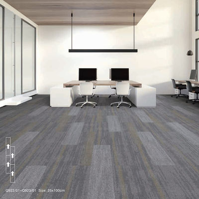50x50cm Middelstapel Abstract Patroon Custom Carpet Tile voor Modern Home Office Design