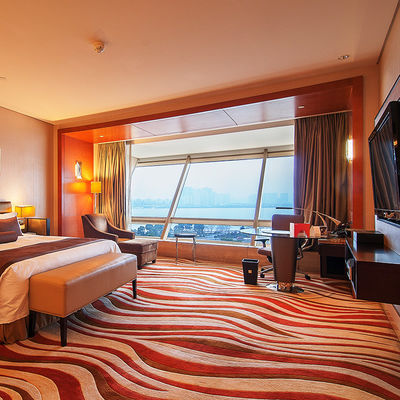 80% wol en 20% nylon Axminster Design tapijt voor hotels Ballrooms Woonkamers Auto's binnen