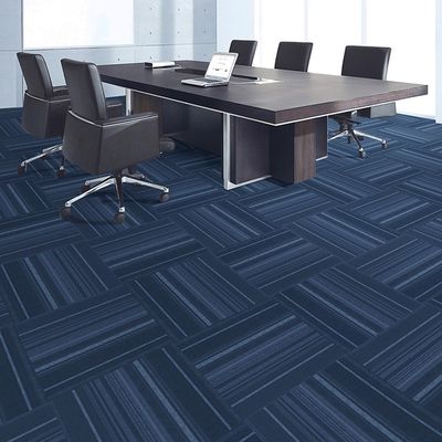 Striped topklasse plank kamer tapijttegels voor huis 100% polypropyleen