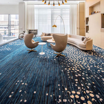 Flower Pattern Machine gemaakt tapijt voor 5 sterren hotel hal en balzaal decoratie