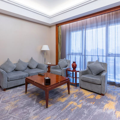 Tufted Luxury Modern Wall-to-Wall Carpet voor Hotelkamer Branddicht Bedrukte Salon Carpet