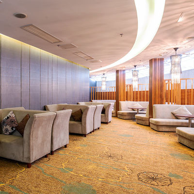 Tufted Luxury Modern Wall-to-Wall Carpet voor Hotelkamer Branddicht Bedrukte Salon Carpet