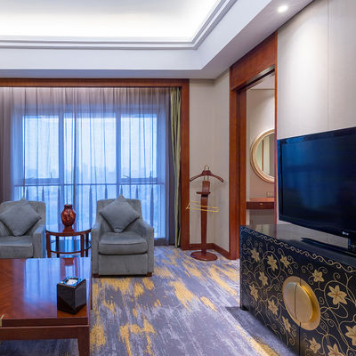 Tufted Luxury Modern Wall-to-Wall Carpet voor Hotelkamer Branddicht Bedrukte Salon Carpet