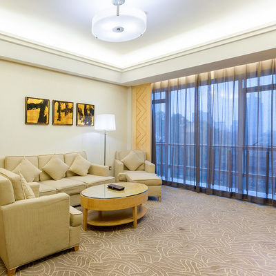 Tufted Luxury Modern Wall-to-Wall Carpet voor Hotelkamer Branddicht Bedrukte Salon Carpet