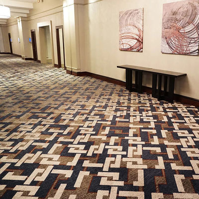 Banketzaal PET VRIENDLIK Custom Logo Naam Kwaliteit PP Hotelkamer tapijttegels Print