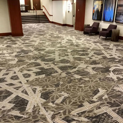 Rectangle Zwart en wit Hotel Axminster Machine Made Carpets Nylon Print Stock Moquette Wand-tot-Wand Carpets