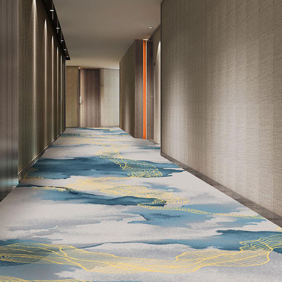 Machine Made Broadloom Carpet voor op maat gemaakte muur-tot-muurbedekking in luxe hotels