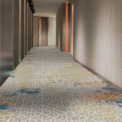 Machine Made Broadloom Carpet voor op maat gemaakte muur-tot-muurbedekking in luxe hotels