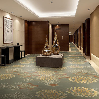 Machine Made Broadloom Carpet voor op maat gemaakte muur-tot-muurbedekking in luxe hotels