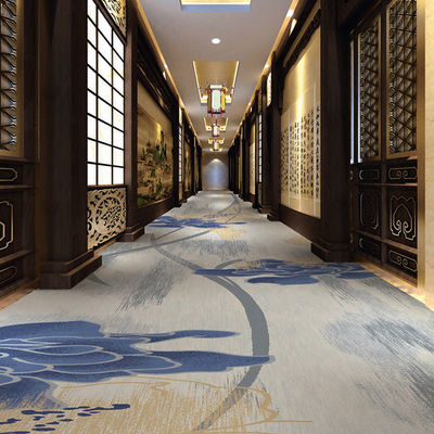 Commerciële plaats Custom Luxe Hotel Gang Banket tapijt voor Casino Ballroom Evenementen
