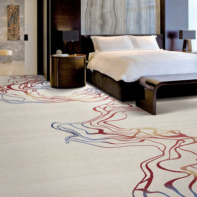 Custom 5 Star Hotel Banquet Hall tapijt en tapijt voor commerciële plaats rechthoekige vloer