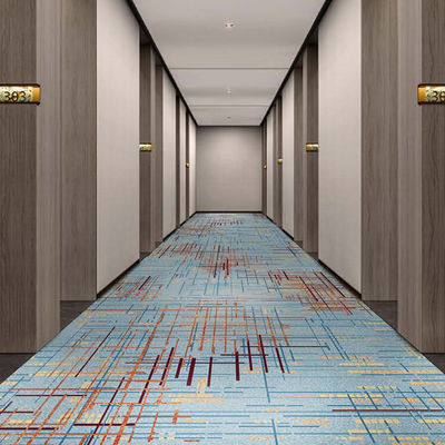 Rectangle Luxury Hotel Carpet Roll voor 5-sterren hotelkamer geluiddichte Runner Carpets
