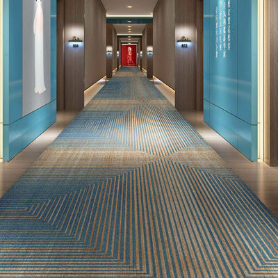 Rectangle Luxury Hotel Carpet Roll voor 5-sterren hotelkamer geluiddichte Runner Carpets
