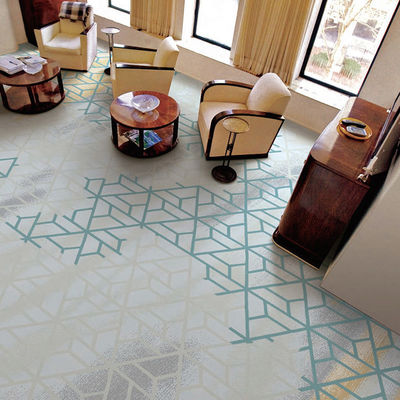 Medium Pile Wall to Wall Nylon Printing Carpet voor commerciële plaatsen en woningen