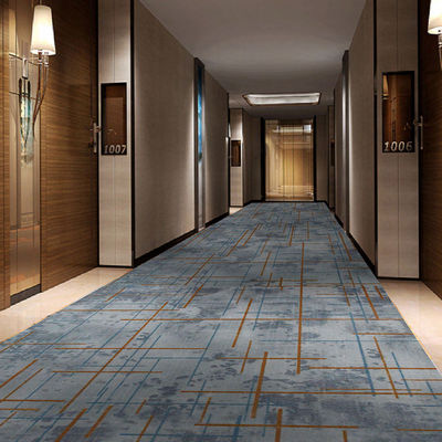 Moderne stijl ontworpen bloem Axminster Nylon tapijt voor hotelkamer van Tufted