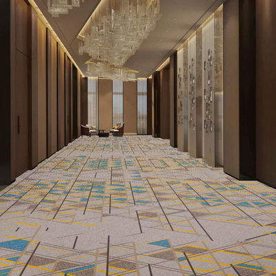 Axminster Wol Nylon Machine-Made Wall Wall Carpet Custom Pattern voor hotelkamer in hotels