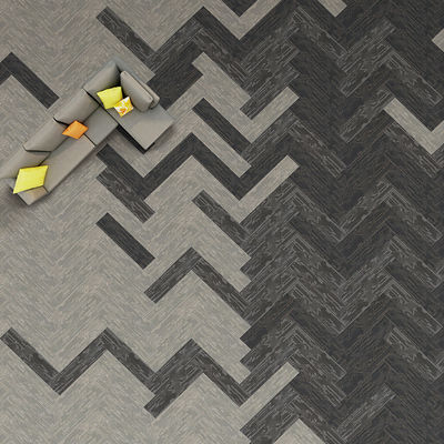 Gepersonaliseerde kleurrijke brandwerende vloer modulaire tapijt voor kantoor gemaakt van nylon
