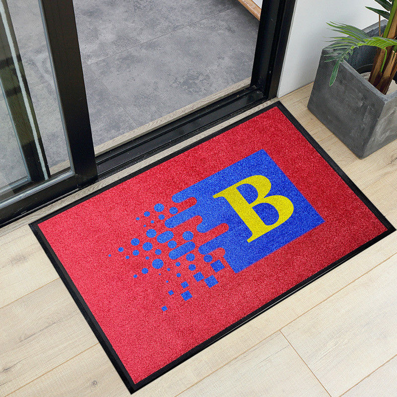 Carpet Door Mat Niet-glijdend PVC spoel vloer kussen voor welkomst ingang voordeur matten
