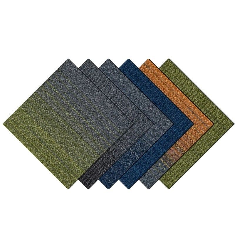 Professionele Nylon/pp tapijttegels voor kantoren met een totale dikte van ongeveer 6,0 mm