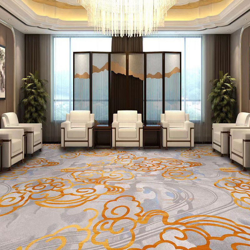 Moderne stijl 13 mm Pile Hotel Corridor 3D geprinte tapijt voor binnen- en buitenruimten