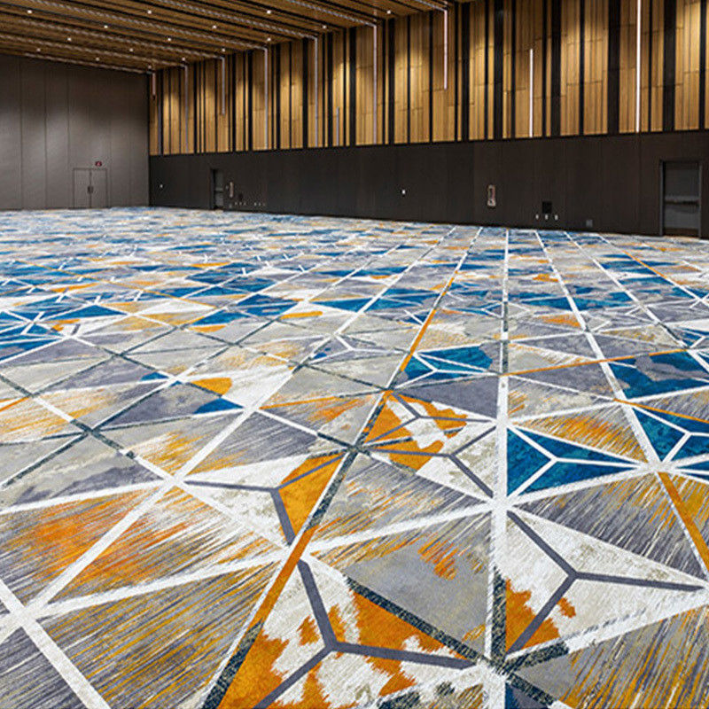 Commerciële kamer Luxe wol vloer tapijt voor hotels Film Theater Design Custom Pattern