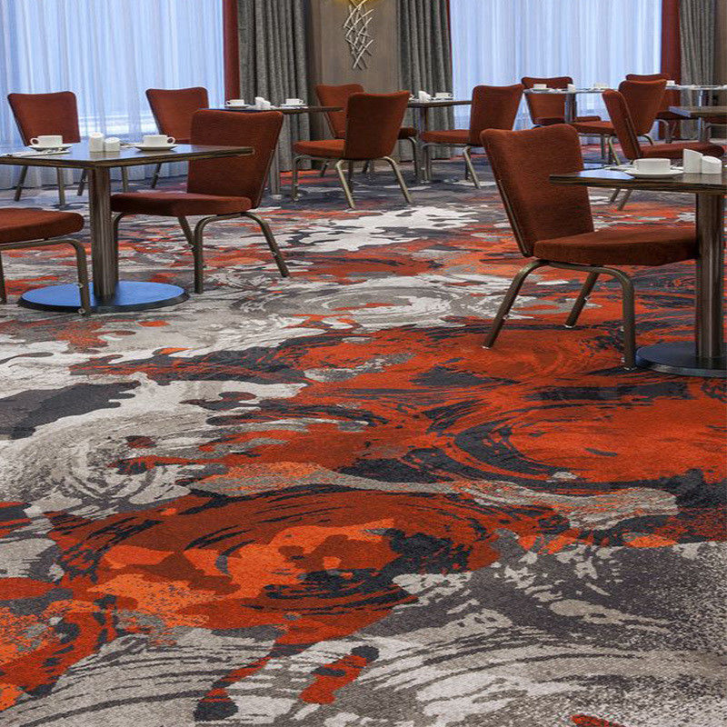 Op maat gemaakte gedrukte tapijt voor hoteldecoratie